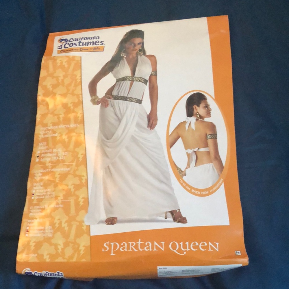 Women’s Spartan Queen Costume Sz Medium
